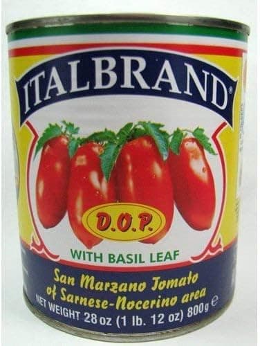 Italbrand San Marzano Tomatoes D.O.P., 28 Ounce Can