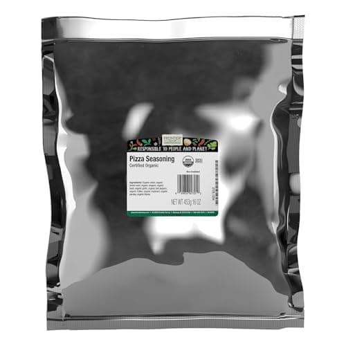 Frontier Co-op Organic Pizza Seasoning, 1lb Bulk Bag - Natural Seasoning Spice Blend, Perfect Spice for Homemade Pizzas, Pasta and Italian Dishes