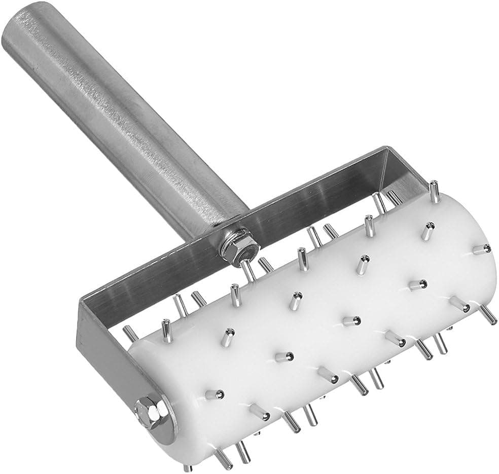 Winco RD-5 Full Size Dough Roller Docker with Stainless Handle