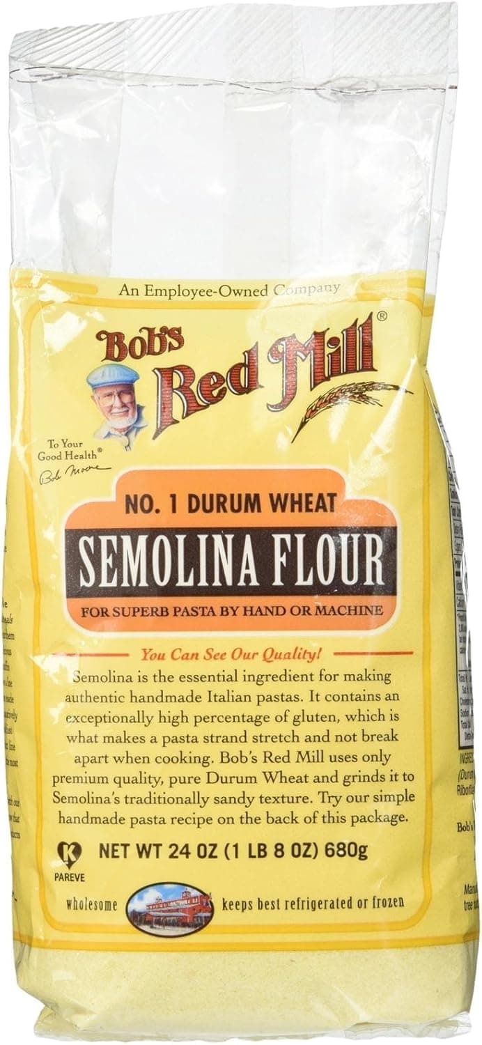Bob's Red Mill Semolina Pasta Flour - 24 oz