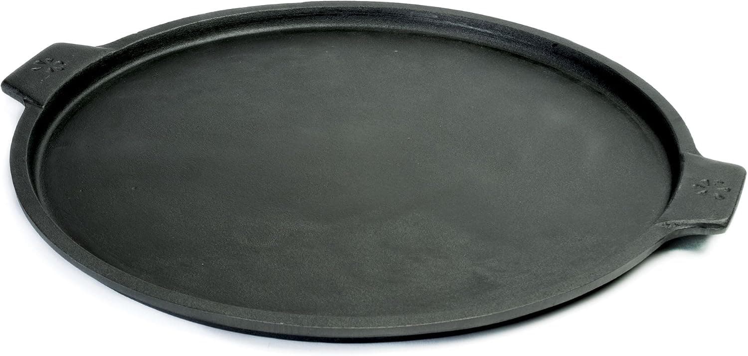 Pizzacraft Cast Iron Pizza Pan, 14-Inch, For Oven or Grill