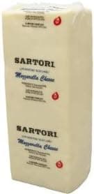 Sartori Foods Whole Milk Low Moisture Mozzarella Cheese, 6 Pound - 8 per case