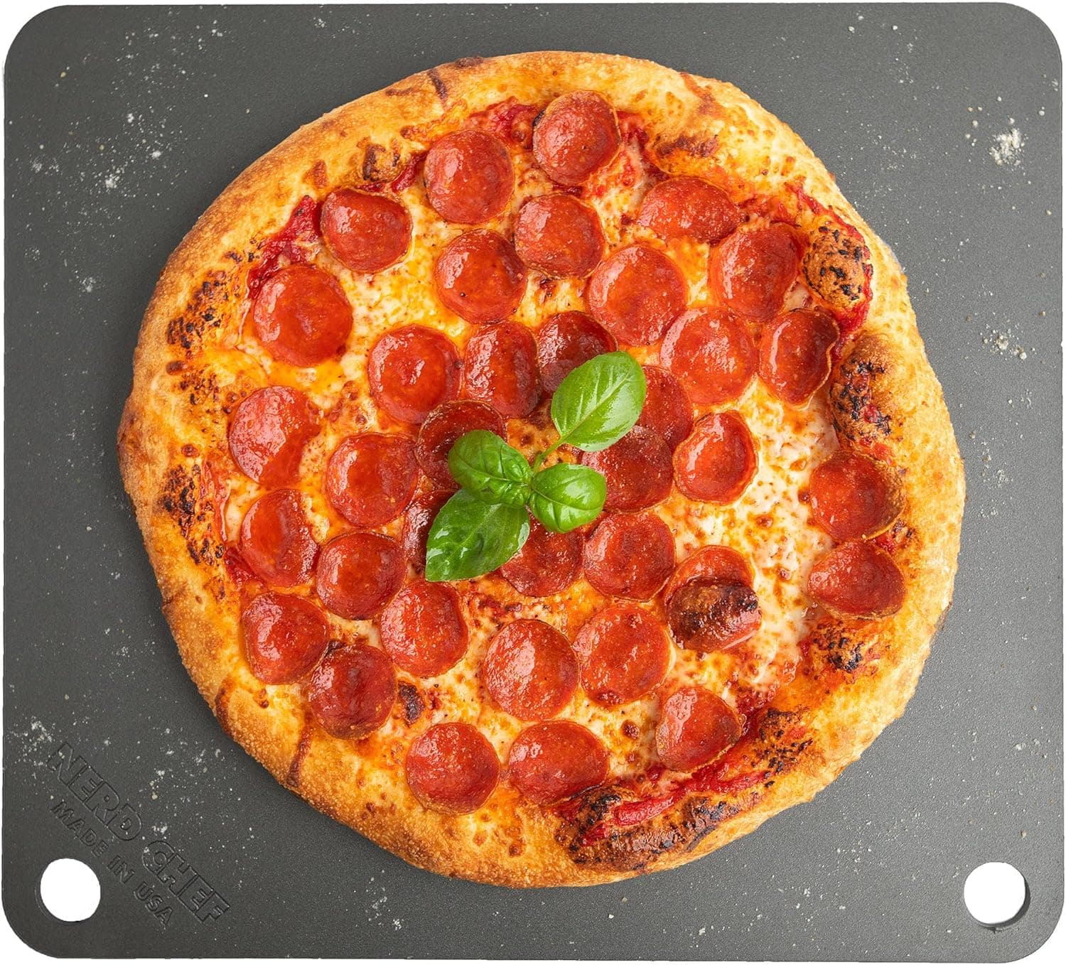 NerdChef Steel Stone - High Performance Pizza Baking Steel, Made in USA (14.5" x 16" x 1/4") - Standard