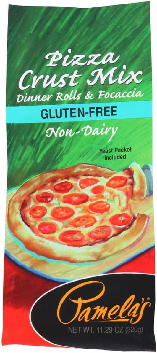 Pamela's Products Gluten Free Pizza Crust Mix, 11.29 Ounce
