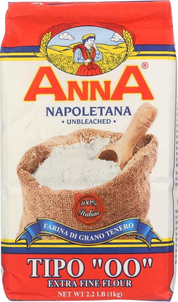 Anna - Napoletana Tipo "00" Extra Fine Flour, (3) 2.2 lb Packages