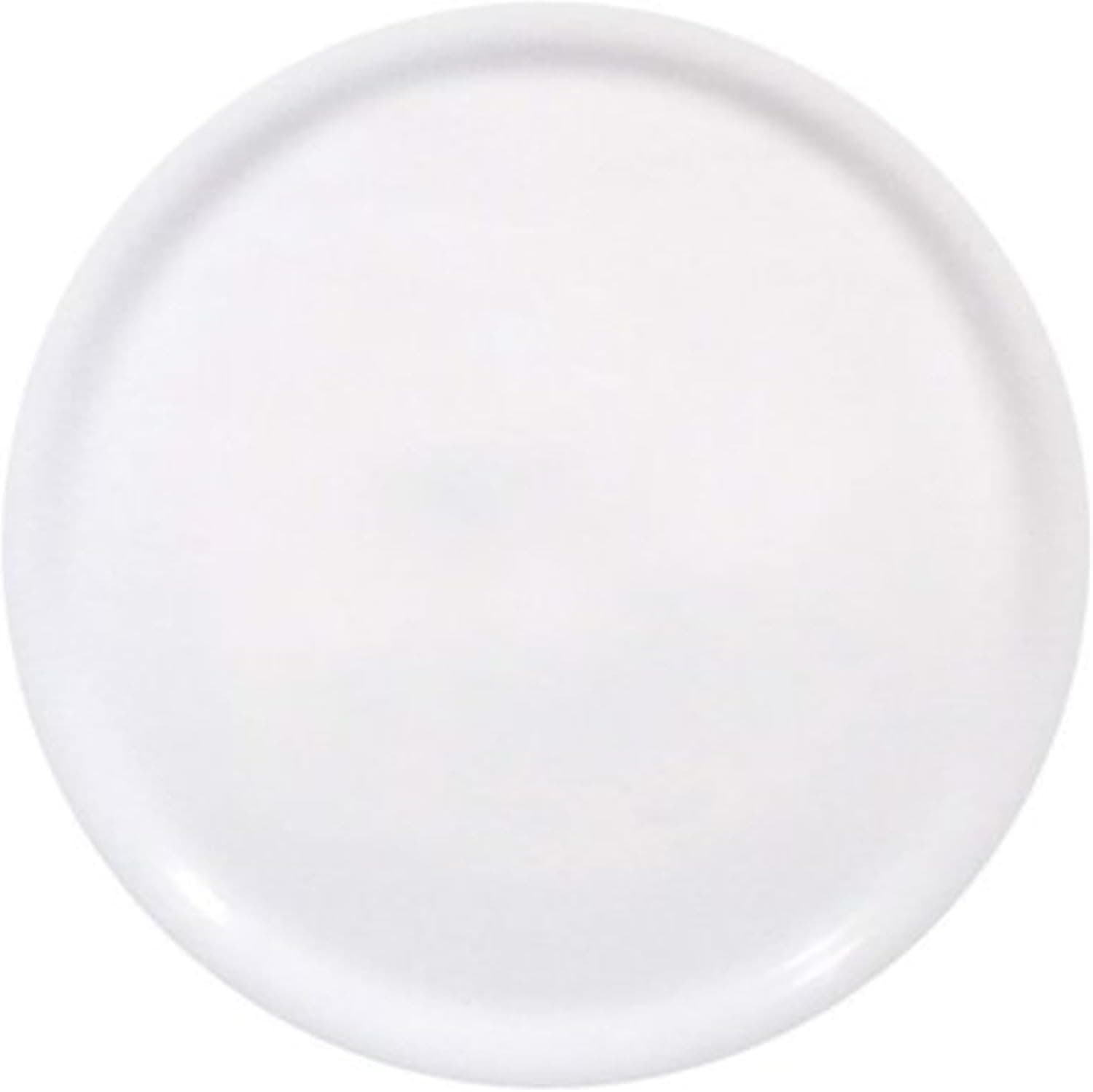 Saturnia Napoli White Porcelain Pizza Plates, Set of 6, 33 cm