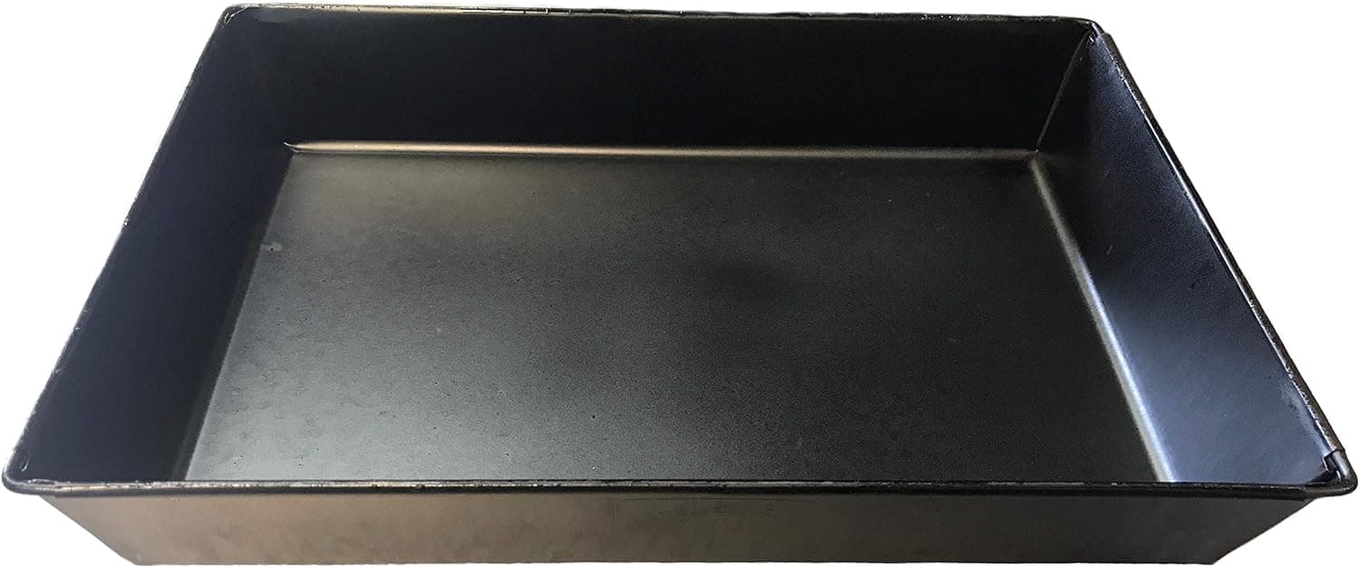 New Seasoned 10 x 14 - Authentic Steel Detroit Style Pizza Pan