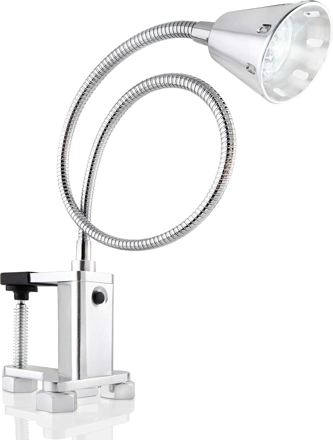 Livin' Well Magnetic BBQ Grill Light - Cordless Adjustable LED with Grill Table Clamp and 3 Heavy Duty Magnets