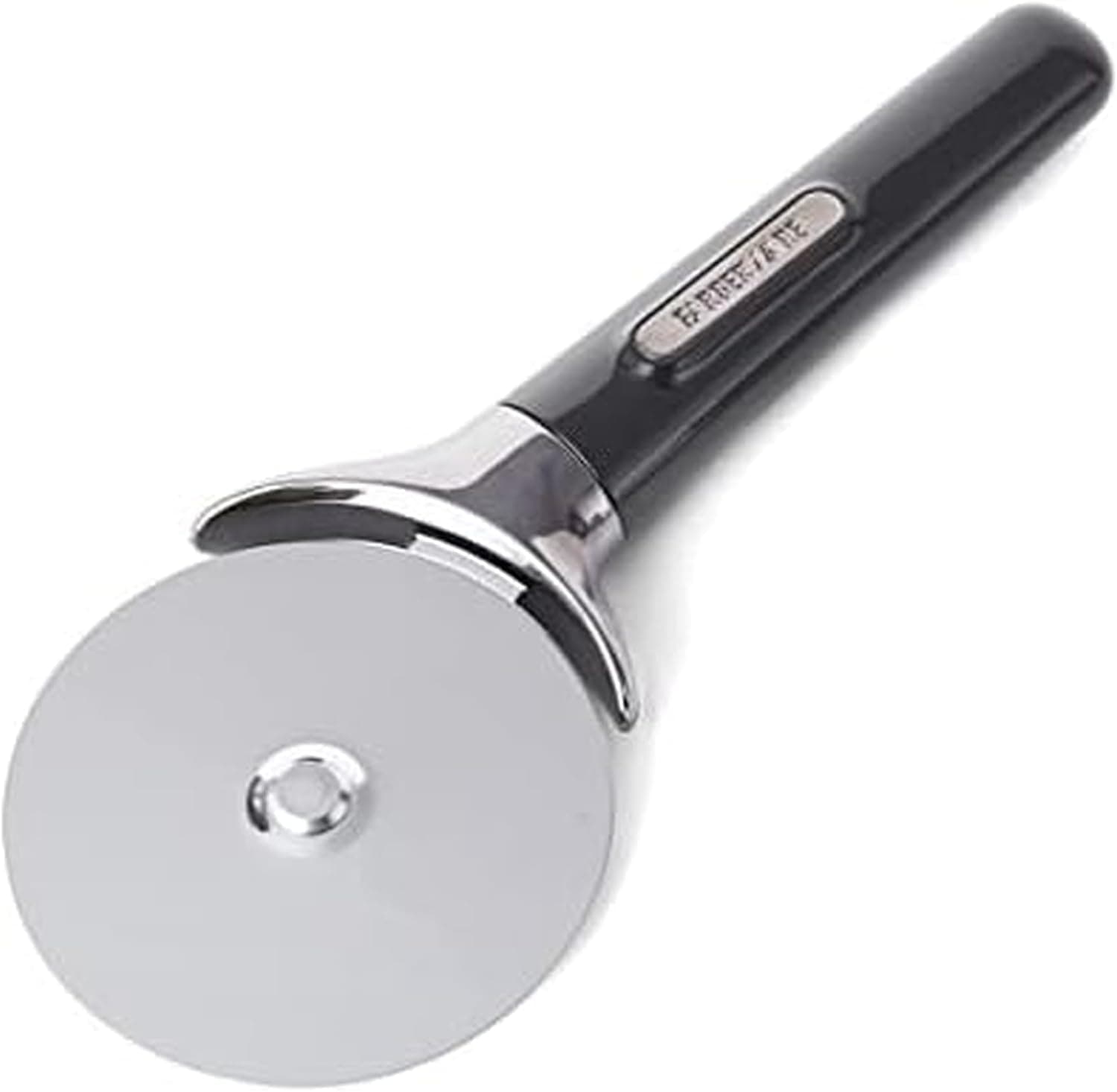 Farberware Professional Stainless Steel Pizza Cutter, 9.37-Inch, Black