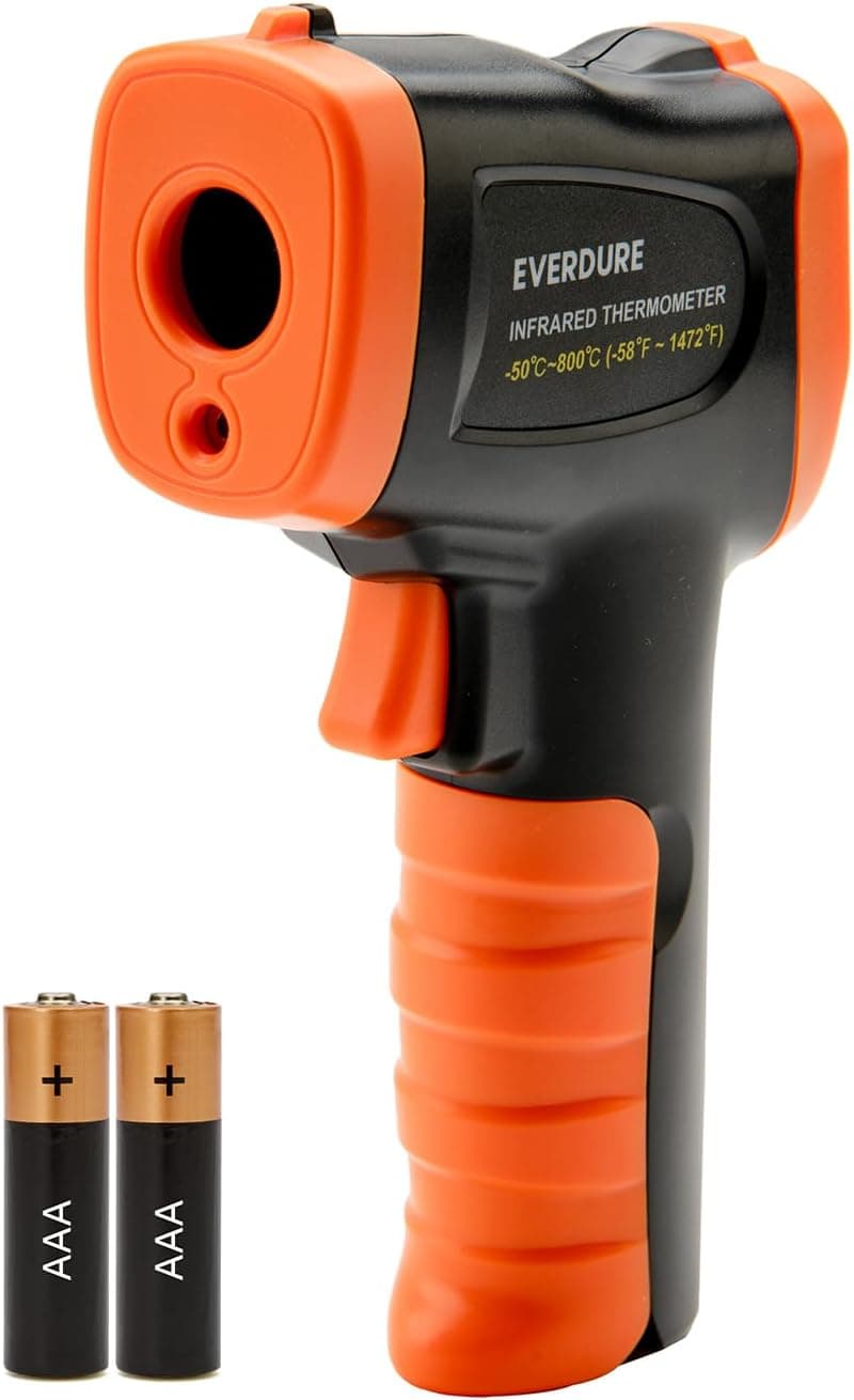 Everdure Infrared Temperature Gun for Pizza Ovens - Instant Read IR Digital Laser Thermometer, Non-Contact